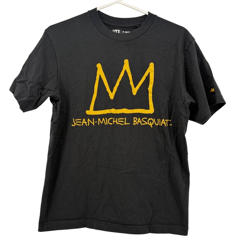 Uniqlo Jean-Michel Basquiat Mens UT‎ Archive T-Shirt Small Black